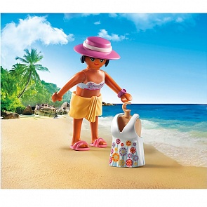 Игровой набор Девушка в пляжном наряде - Модный Бутик (Playmobil, 6886pm)